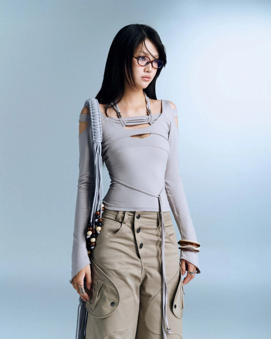 SERAFIN TOP (GREY)