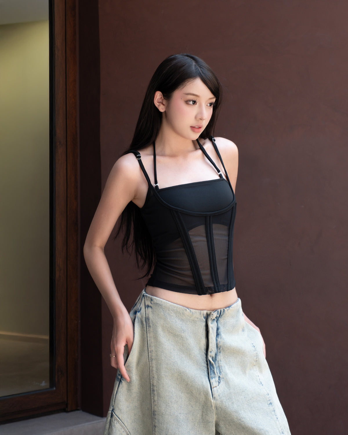 MELIOS MESH TOP (BLACK) 4