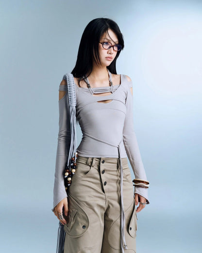 SERAFIN TOP (GREY)