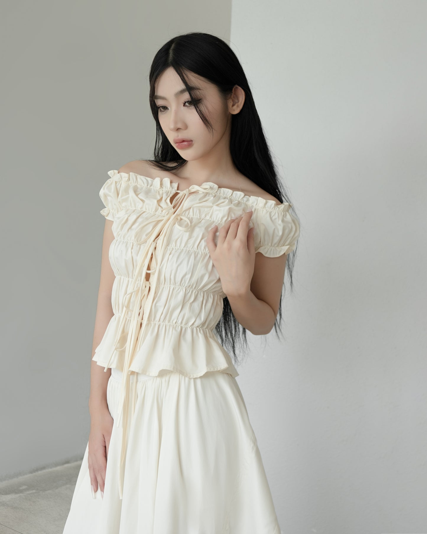 DAWSEY TOP (IVORY)