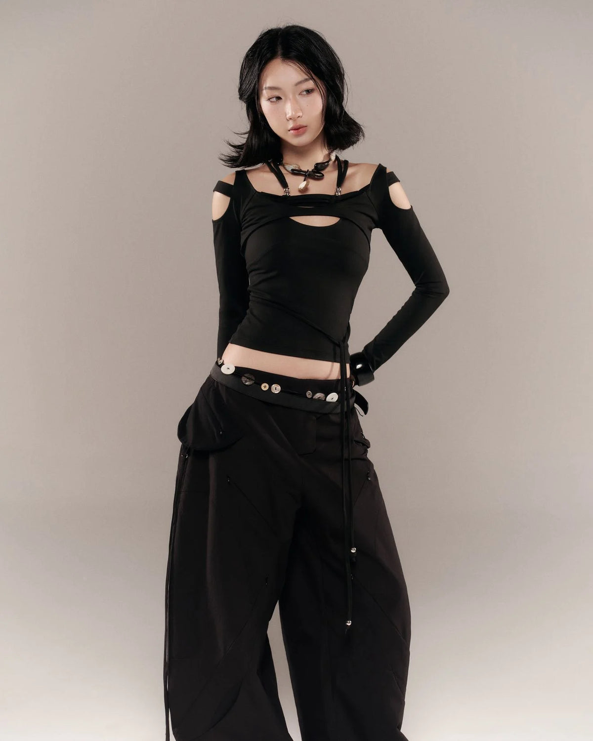 SERAFIN TOP (BLACK)