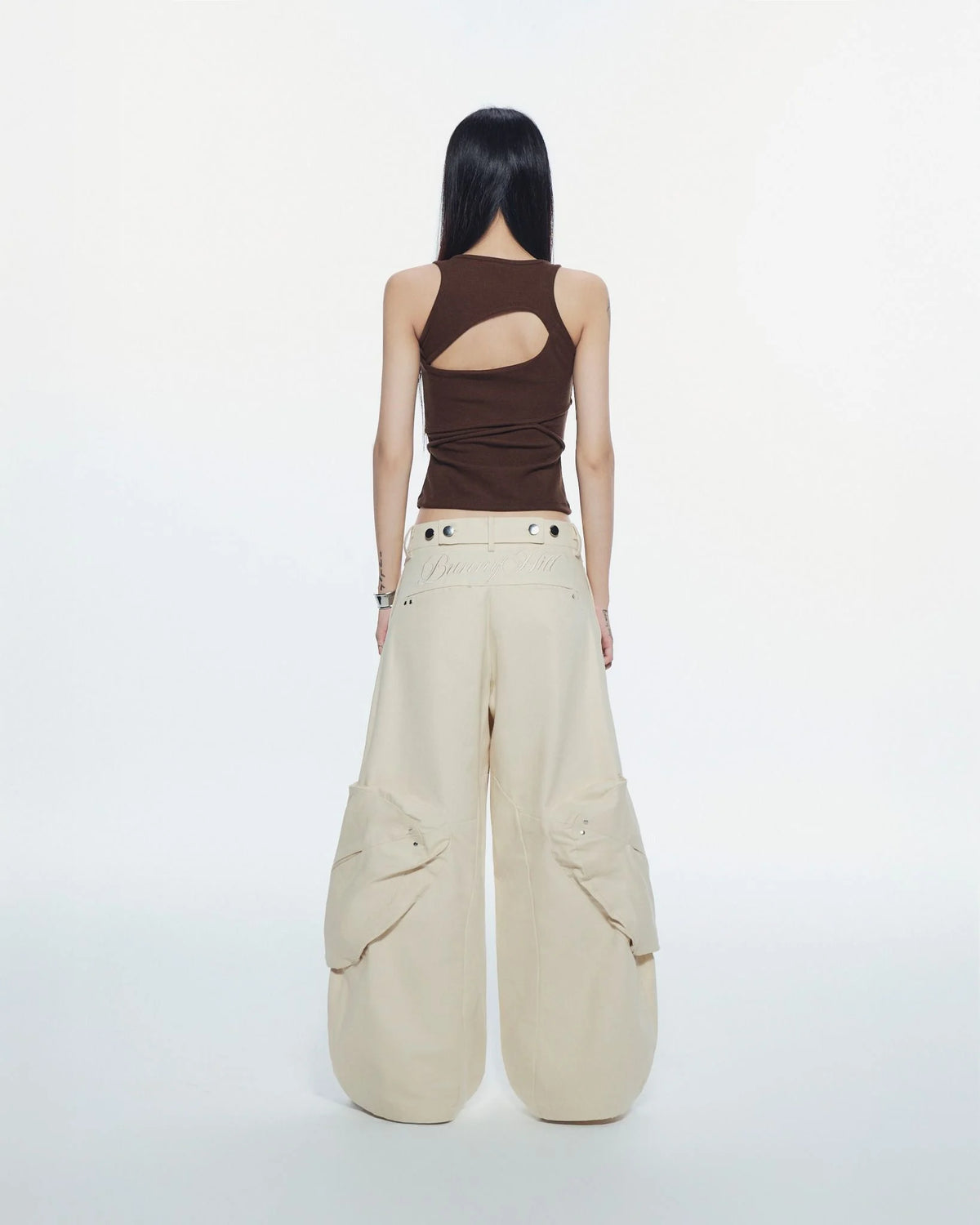 CONRAD SLEEVELESS TOP (BROWN)