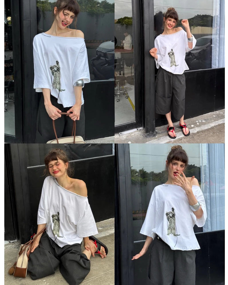 CHEEKY MEOW TOP